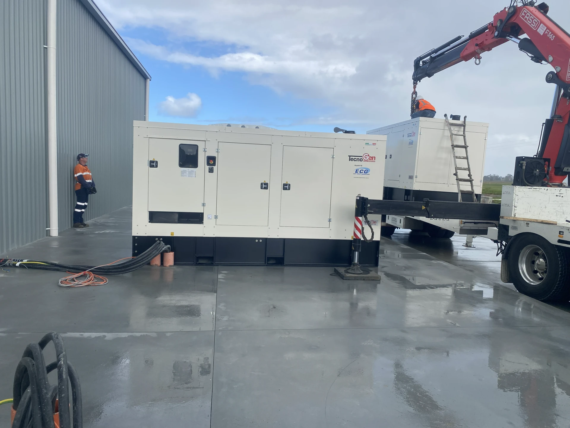 Industrial Generator Installation Cranbourne