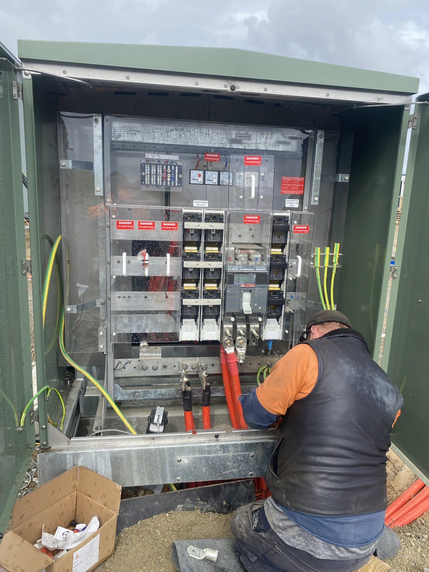 Industrial Switchboard Cable Termination Gippsland