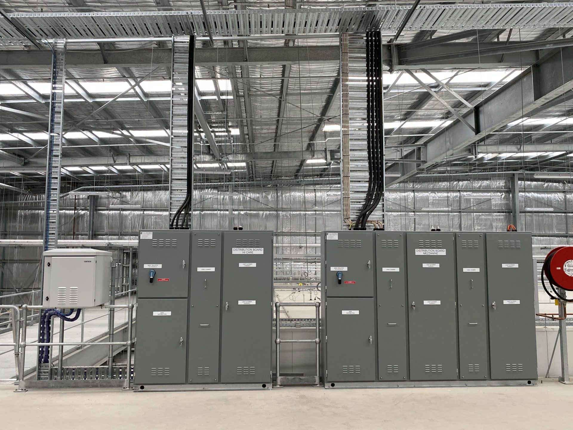 Industrial Switchboard Installation Warehouse